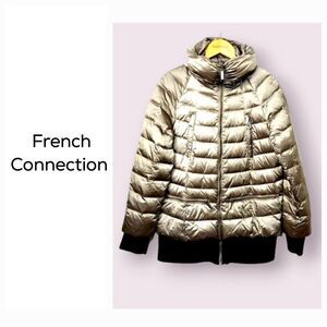 French Connection down  puffer coat small